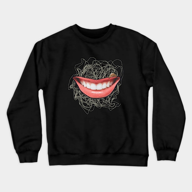 Lies Crewneck Sweatshirt by RASDEN